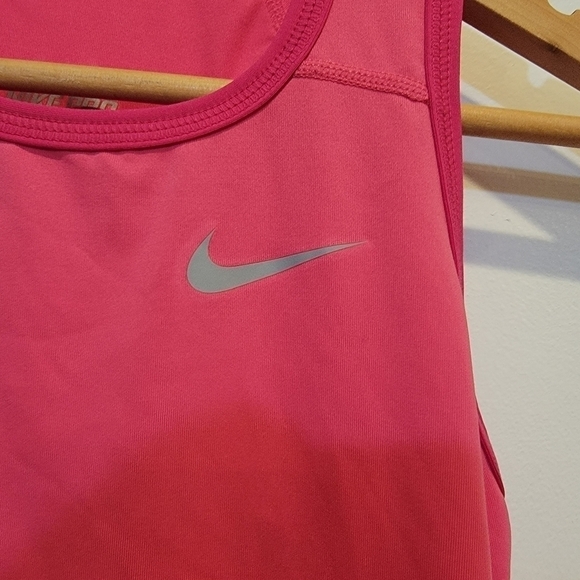 Nike Pro Dr Fit Fitted Racerback Workout Athletic Tank top Size Large - Picture 2 of 14